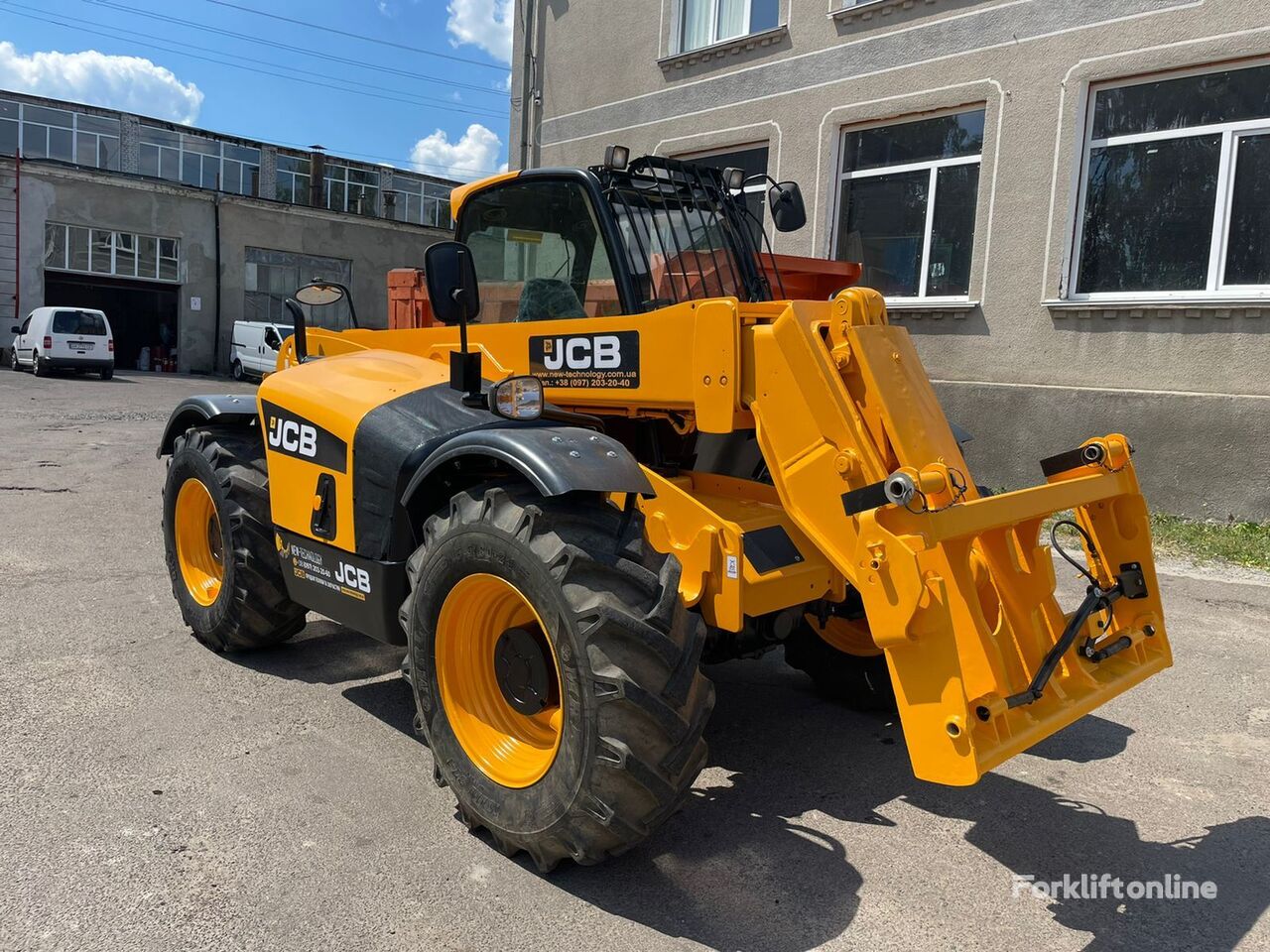 teleskopický nakladač JCB 531-70